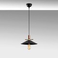 Lustra, Tatum, 584TTM1153, Metal, Negru/Cupru