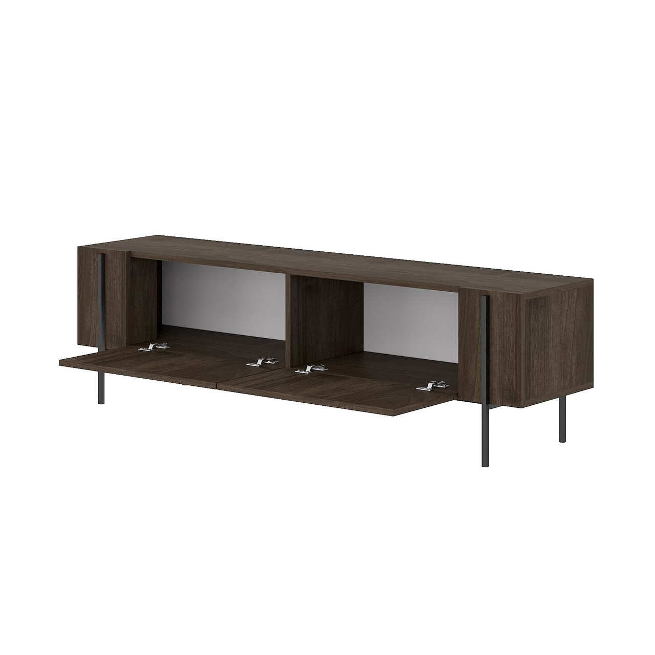 Comoda TV, Hanah Home, Herman, 160x45.6x31.4 cm, Maro - view 8