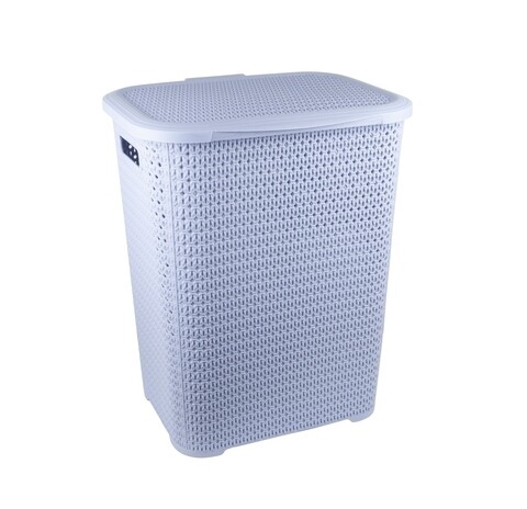 Cos de rufe, Heinner, 69 L, plastic, albastru