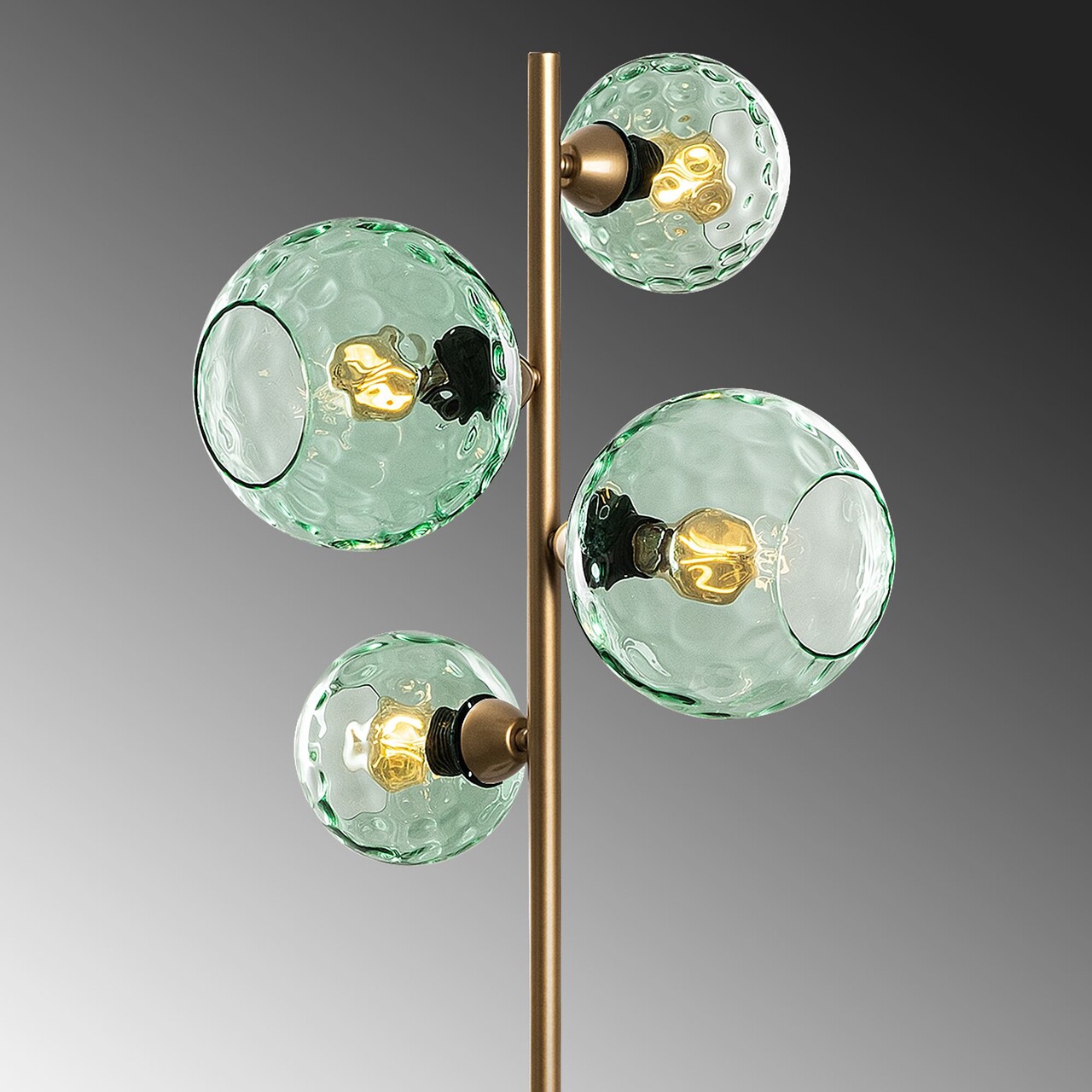 Lampadar, L'essentiel Maison, 521SHN3662, Mentă / Aur - view 7