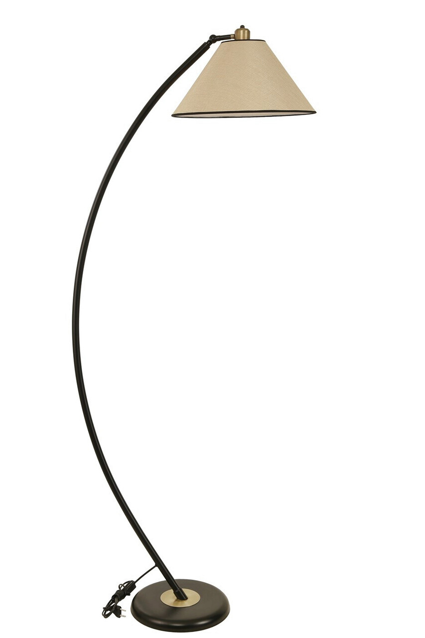Lampadar, Luin, 534LUN4197, Metal, Negru - 1 | YEO