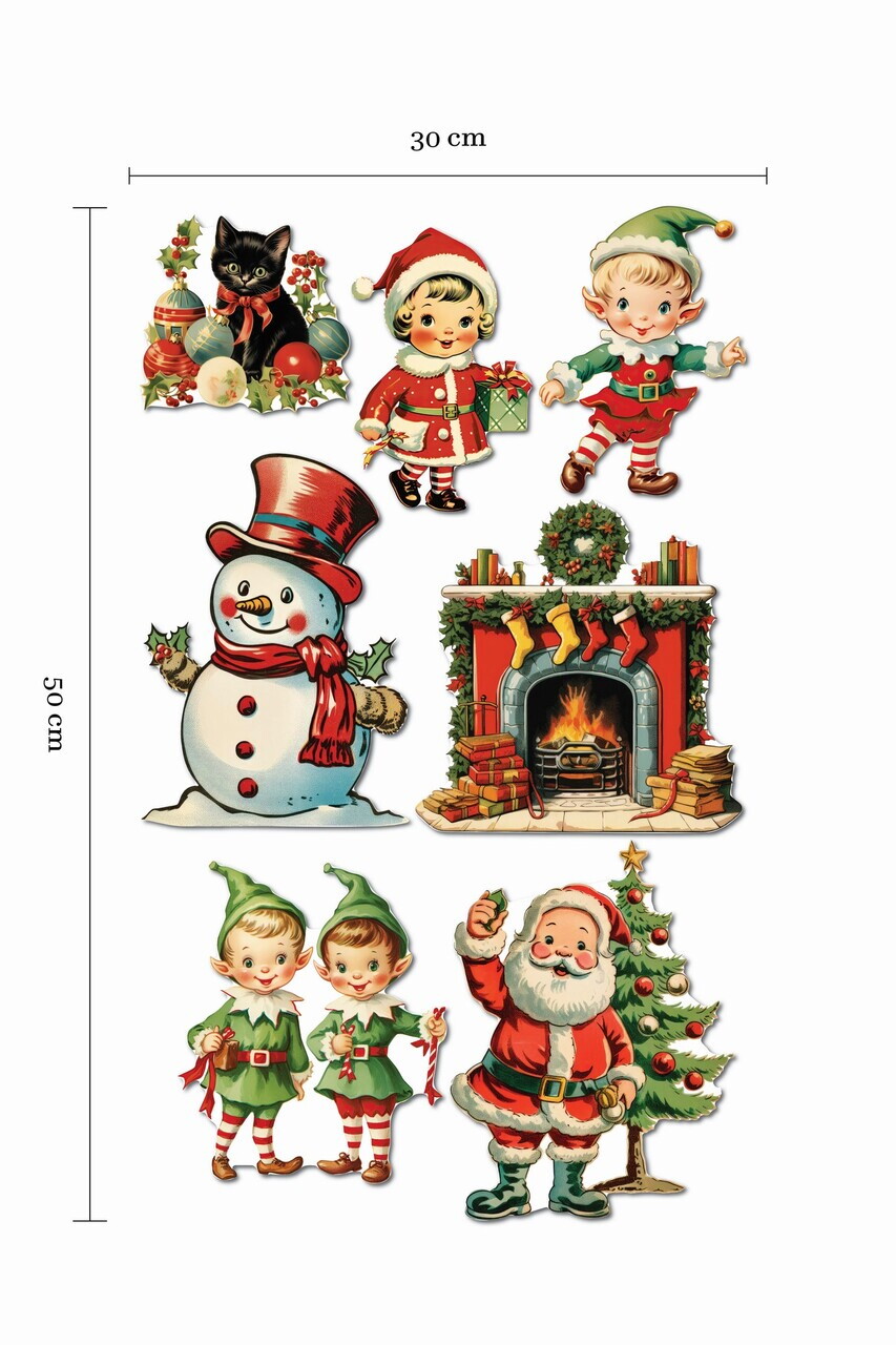 Sticker decorativ, 309096_3050, 30 x 50 cm, Multicolor — imaginea 4