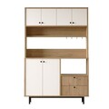 Dulap multifunctional, Locelso, RE5-SW, Stejar / Alb