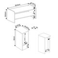 Set masute de cafea, Hanah Home, Amon, PAL melaminat, Antracit