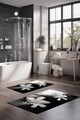Set covorase de baie, Cartwright, CT-5123, Poliester, Multicolor