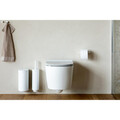 Set accesorii pentru baie 3 piese, Brabantia, MindSet, otel, Alb