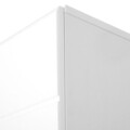 Mobilier living, 4 piese, Shine, 230 x 40 x 190 cm, PAL/MDF, alb lucios