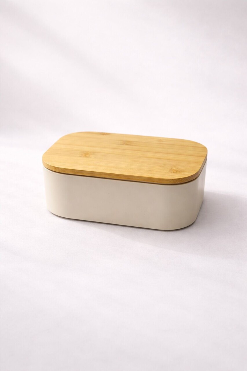 Cutie pentru pranz, Hermia, 721CBL1313, Inox, Dimensiuni: 14,5 x 18,5 x 12,5 cm / 1000 ml, Crem - view 3