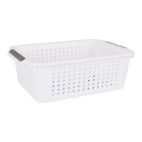 Cos multifunctional confortime, 30.7x20.5x10 cm, plastic, alb