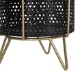 Set 2 ghivece Fashion, Mauro Ferretti, Ø 19,5x28-17x23 cm, fier