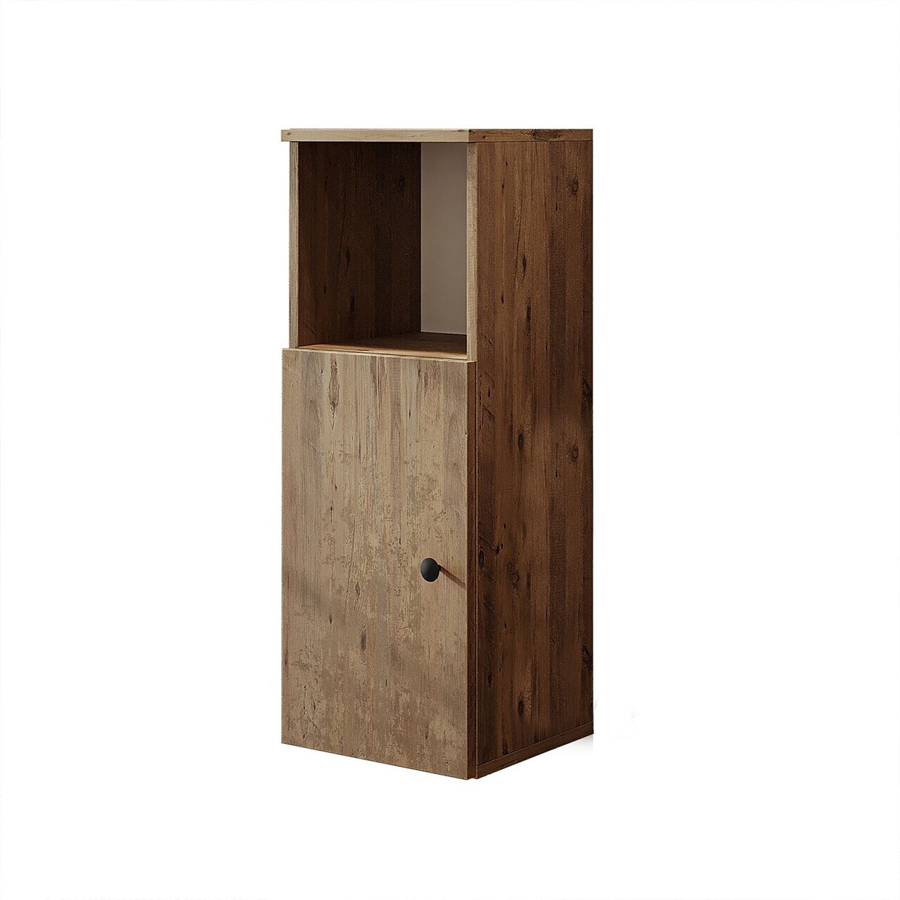Dulap de baie, Hanah Home, 2469, 35x90x30 cm, MDF, Maro — imaginea 6