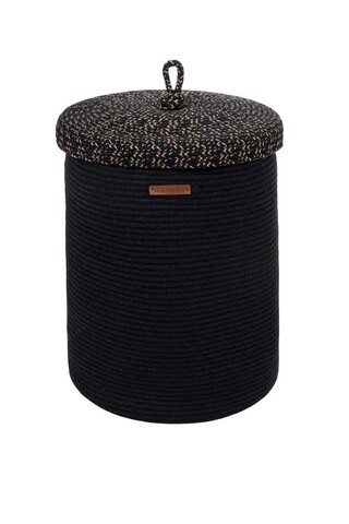 Cutie depozitare, 9001054, bumbac, negru