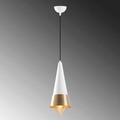 Lustra, Tatum, 584TTM1127, Metal, Alb/Auriu