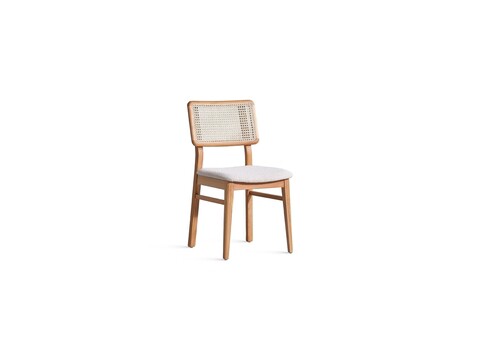 Scaun, Fairfax, Lotus, 45x85x48 cm, Natural