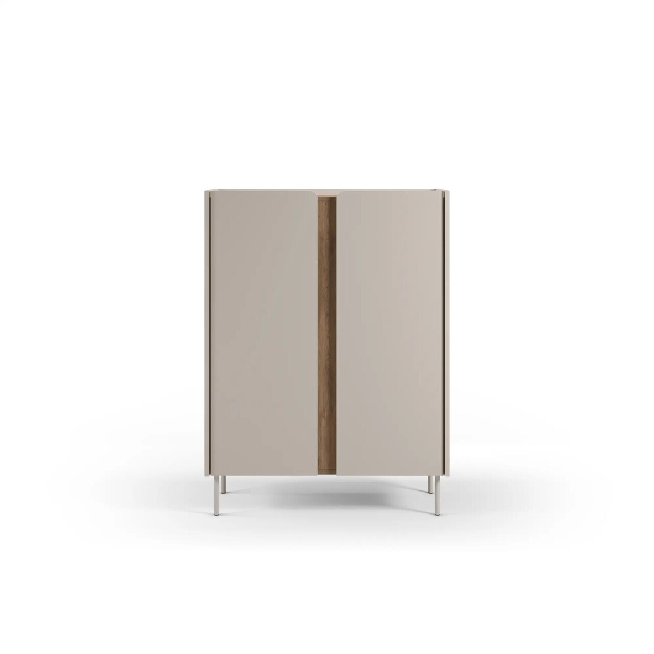 Bufet, Hanah Home, Lucile, 90x120.4x40.5 cm, PAL, Santstone / Stejar Sepet — imaginea 4