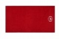 Set 3 prosoape de baie Beverly Hills Polo Club, 70x140 cm, 100% bumbac, Red/White/Dark Blue