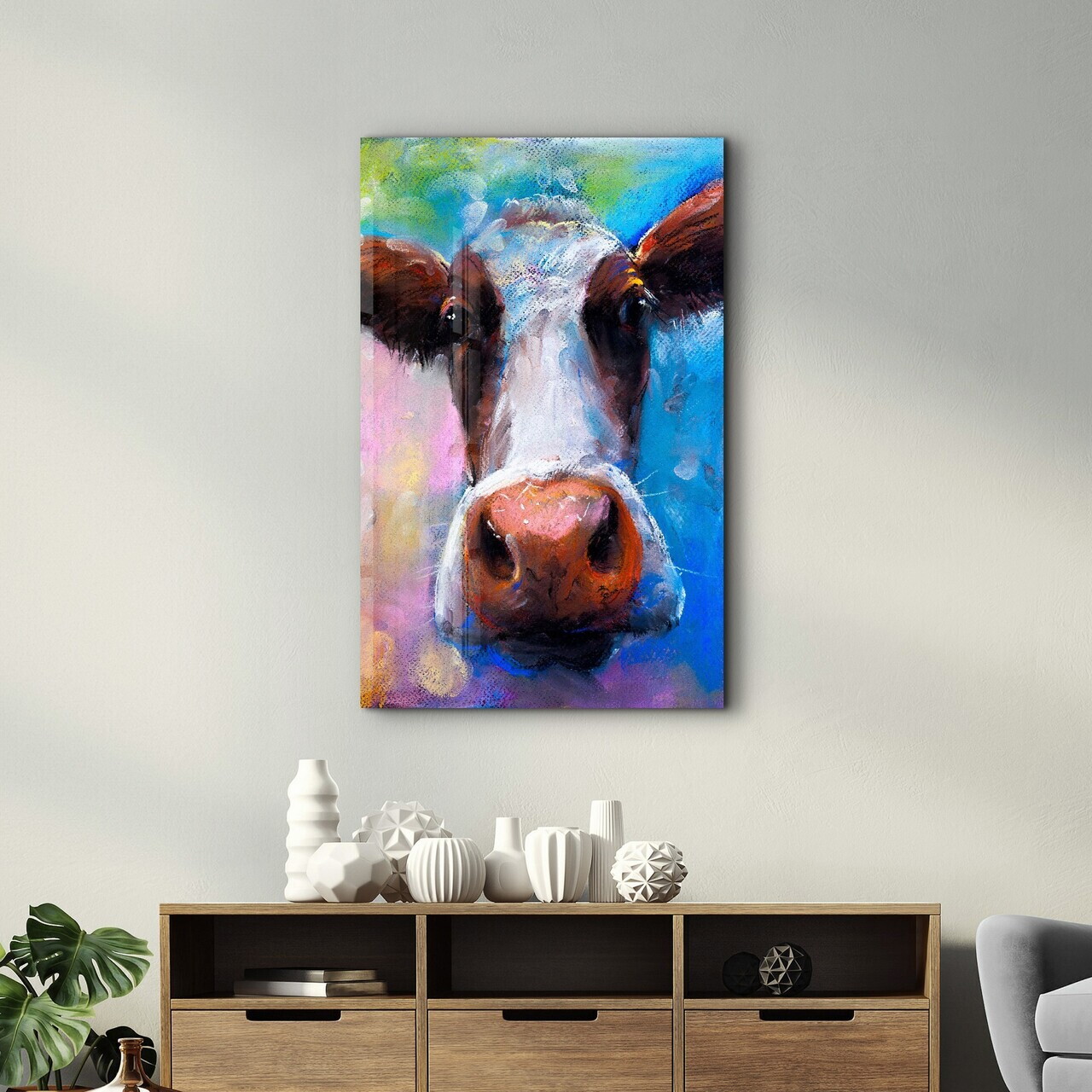 Tablou decorativ, CAM-2027, Dimensiuni: 46 x 72 cm, Multicolor — imaginea 4