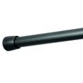 Bara telescopica pentru perdea de dus Cameo L, iDesign, 127-221 cm, inox, negru mat