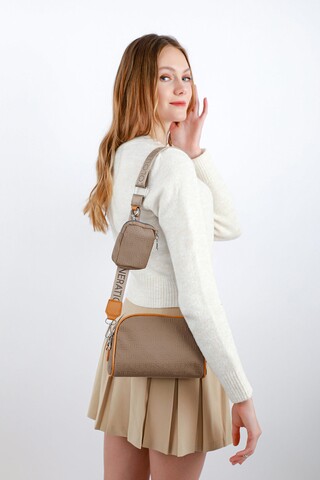 Geanta, Madamra, 21KT12-017 – Mink, piele ecologica, bej 21KT12-017
