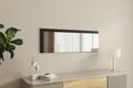 Oglinda decorativa, Siam, Lariya, 40x120x2.2 cm, MDF , Alb/Negru