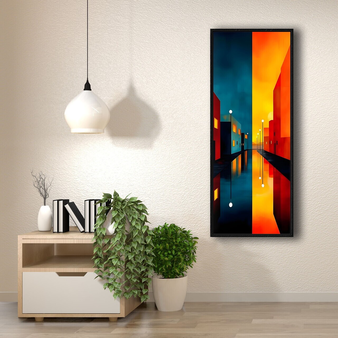 Tablou decorativ, 40100Lcsyh-007, Cadru: PVC (Grosime: 5 cm), Multicolor — imaginea 2