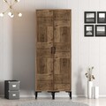 Dulap pentru haine, Hommy Craft, Kumsal PP, 80x47.5x201.4 cm, PAL, Maro