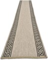 Traversa pentru hol Zara, Decorino, 80x300 cm, polipropilena, gri