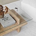 Masuta de cafea, Neostill, Saga Rectangle, Safir / Transparent