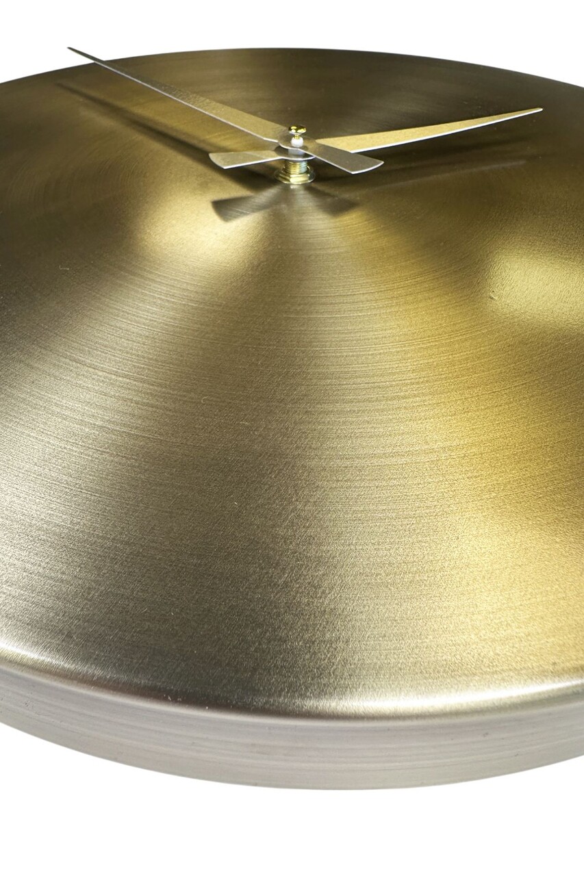 Ceas de perete, 35Sivmetsaat, Dimensiune: 35 x 35 cm, Auriu - view 7