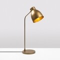 Lampa de masa, Murek - 11557, Fulgor, 18 x 29 x 60 cm, 1 x E14, 40W, auriu