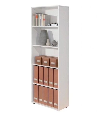 Corp biblioteca Arco 4, Inter Link, 60.2x30x178.6 cm, PAL, alb