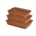Set 3 tavi pentru cuptor, Blaumann, otel carbon, Le Chef Line