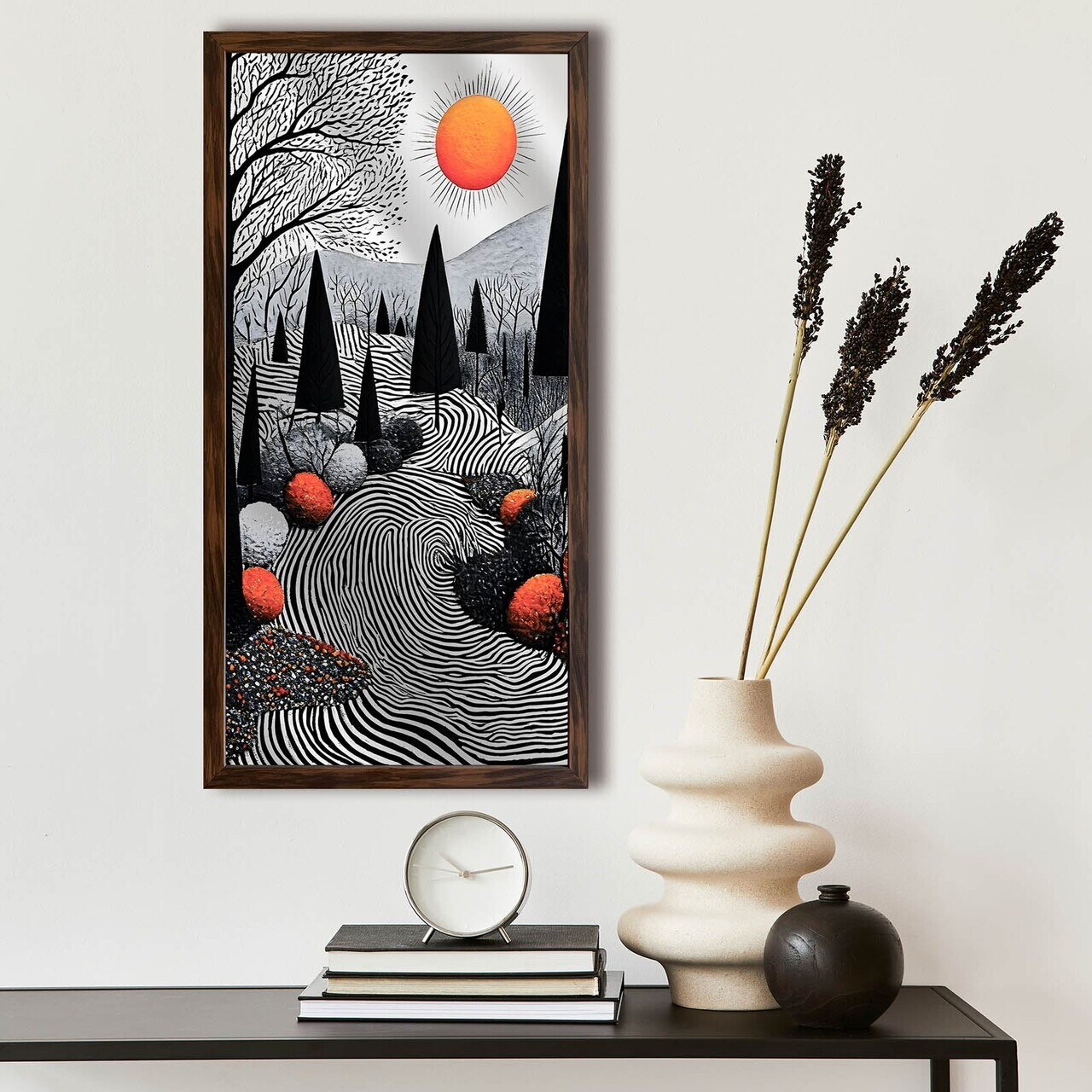 Tablou decorativ, Ahsalct-009, Cadru: 100% PVC (Grosime: 2 cm), Multicolor — imaginea 2