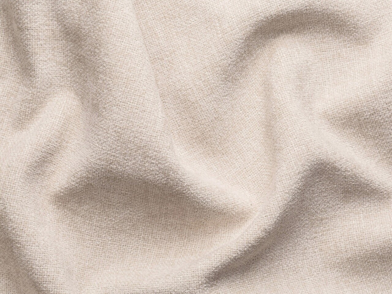 Canapea extensibila 3 locuri, Dreamy, Micadoni Home, 206x95x70 cm, tesatura structurata, bej — imaginea 9