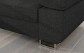 Coltar extensibil stanga 4 locuri ELTAP, Armd-61, Armando, 289x203x85 cm, lemn/poliester, gri inchis