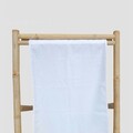 Sezlong Mare, Homla, 60x115x83 cm, bambus/poliester, natur/alb