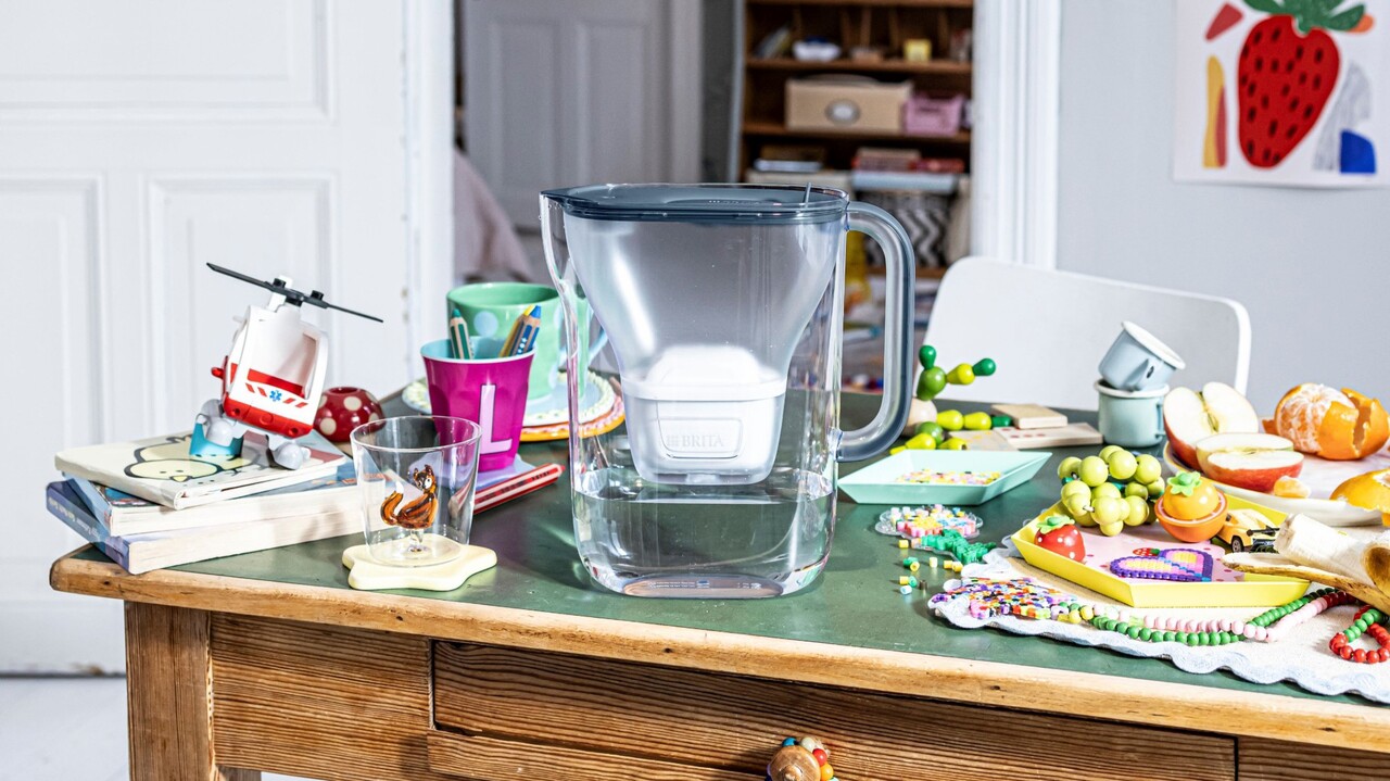 Cana filtranta BRITA Style Essential 2,4 L + 2 filtre Maxtra Pro (Stone Blue) - imagine 8