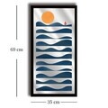 Tablou decorativ, Syhalct-001, Cadru: 100% PVC (Grosime: 2 cm), Multicolor