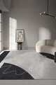 Covor, CLR-0000710-004, 80x250 cm, Poliester, Gri