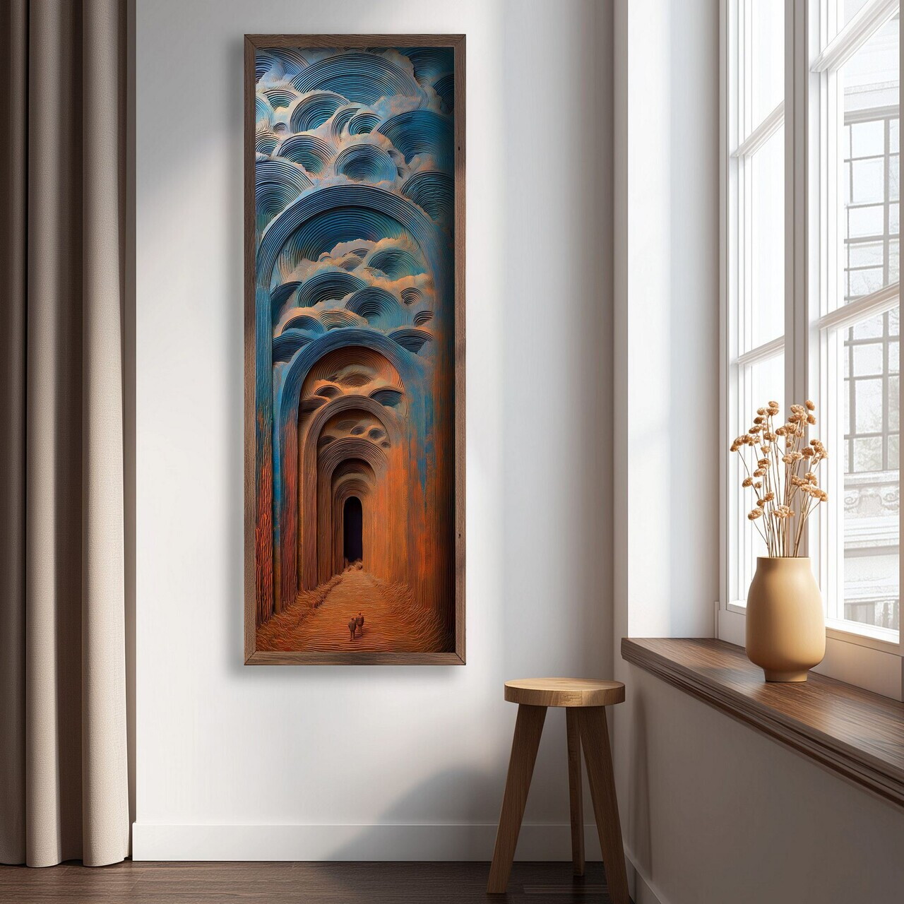Tablou decorativ LAC085-120 MDF Lemn masiv Multicolor
