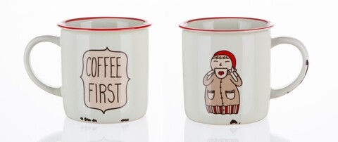 Cana coffee first, banquet, 310 ml, ceramica