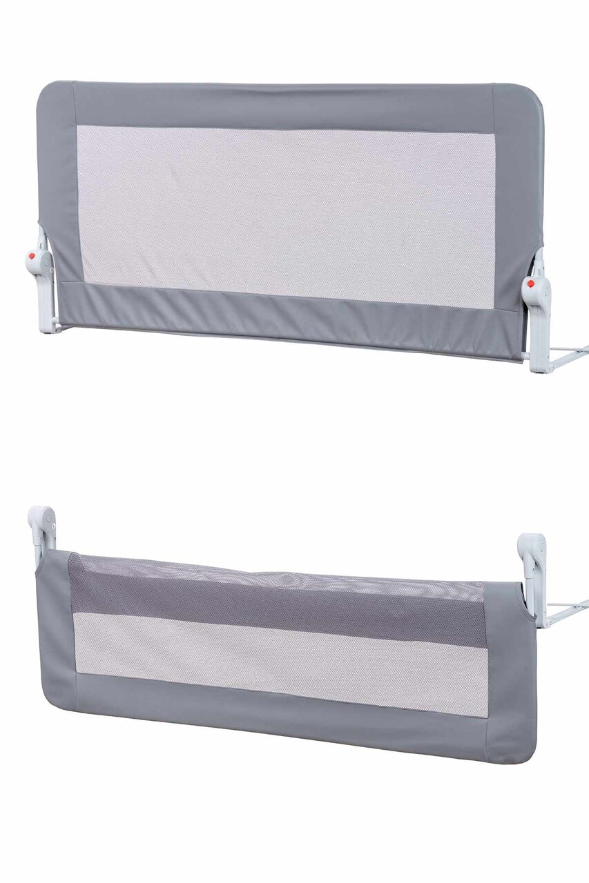 Margine de siguranta pentru pat, Wallxpert, Premium 150, Gri - imagine 2