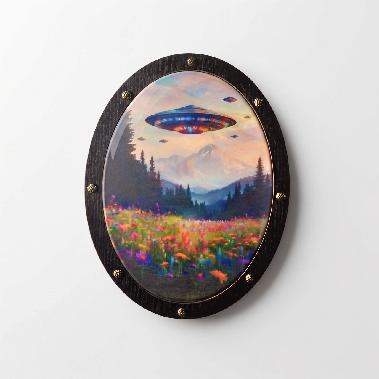 Decoratiune de perete, ALQ108-S, Imprimat UV, Multicolor — imaginea 3
