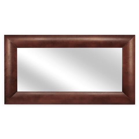 Oglinda pentru comoda cu 6 sertare, Luvru, L.150 l.3 H.80, mdf/pal furniruit, maro