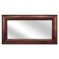 Oglinda pentru comoda cu 6 sertare, Luvru, L.150 l.3 H.80, mdf/pal furniruit, maro