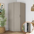 Dulap pentru haine, Hanah Home, BA293, 91x210x57.5 cm, Gresie