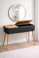 Bufet, Hanah Home, Sole, 90x90x30 cm, Antracit