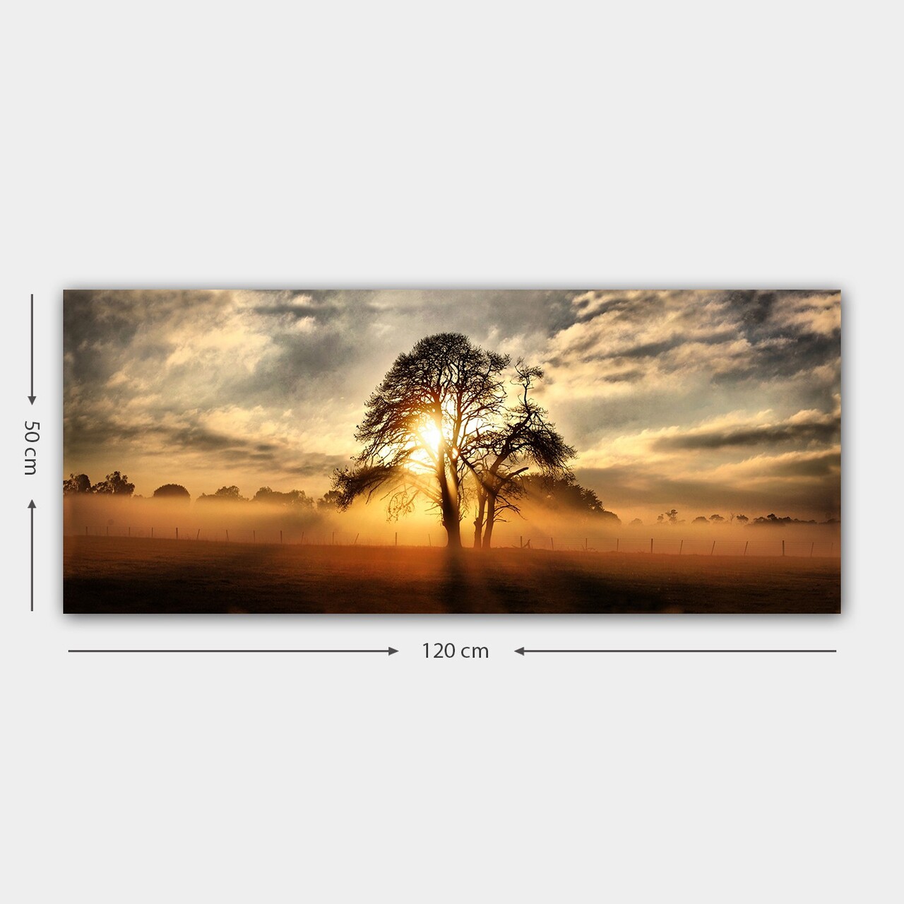Tablou decorativ, YTYDRSHR8839_50120, Cadru: 100% LEMN (grosime: 3 cm), Multicolor - view 3