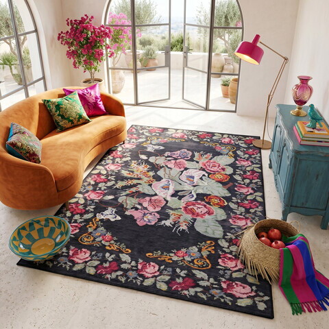 Covor, Soul Chenille, 75x150 cm, Poliester, Multicolor
