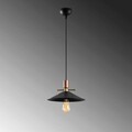 Lustra, Tatum, 584TTM1153, Metal, Negru/Cupru